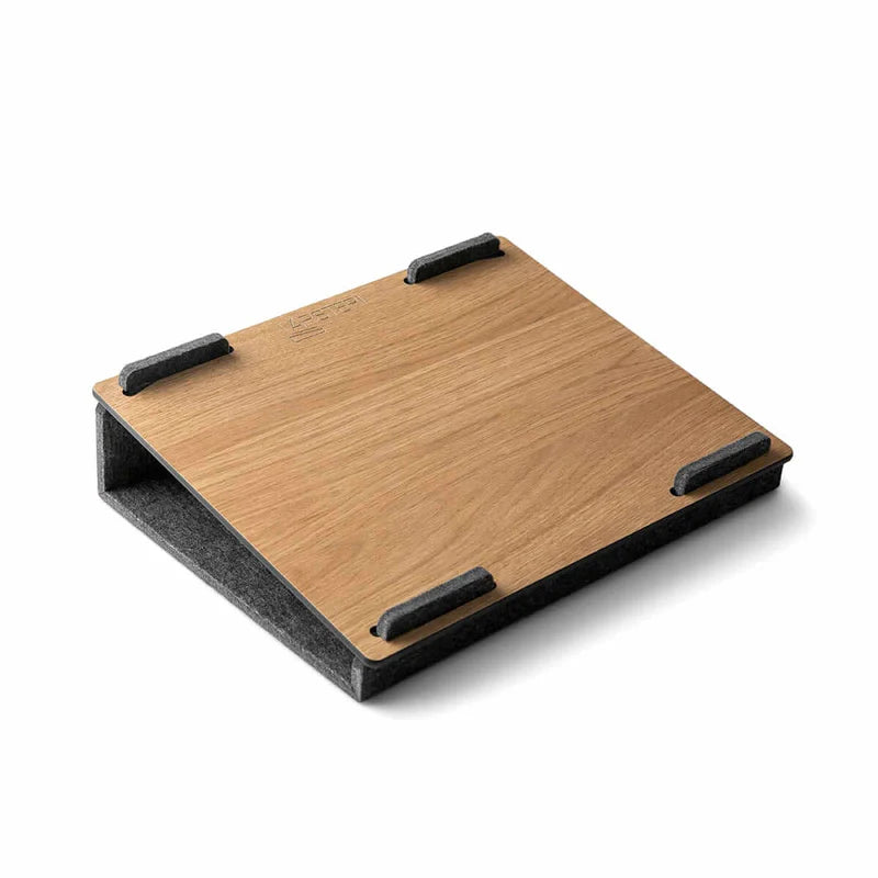 Läpsteri sylitaso kannettavalle, tammiviilu